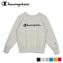 【最大1000円OFFクーポン配布中】 Champion REVERSE WEAVE CREW NECK SWEAT チャンピオン リバースウィーブ トレーナー スウェット プルオーバー メンズ レディース クルーネック ブラック ホワイト グレー ブルー イエロー ピンク 黒 白 C3-L007