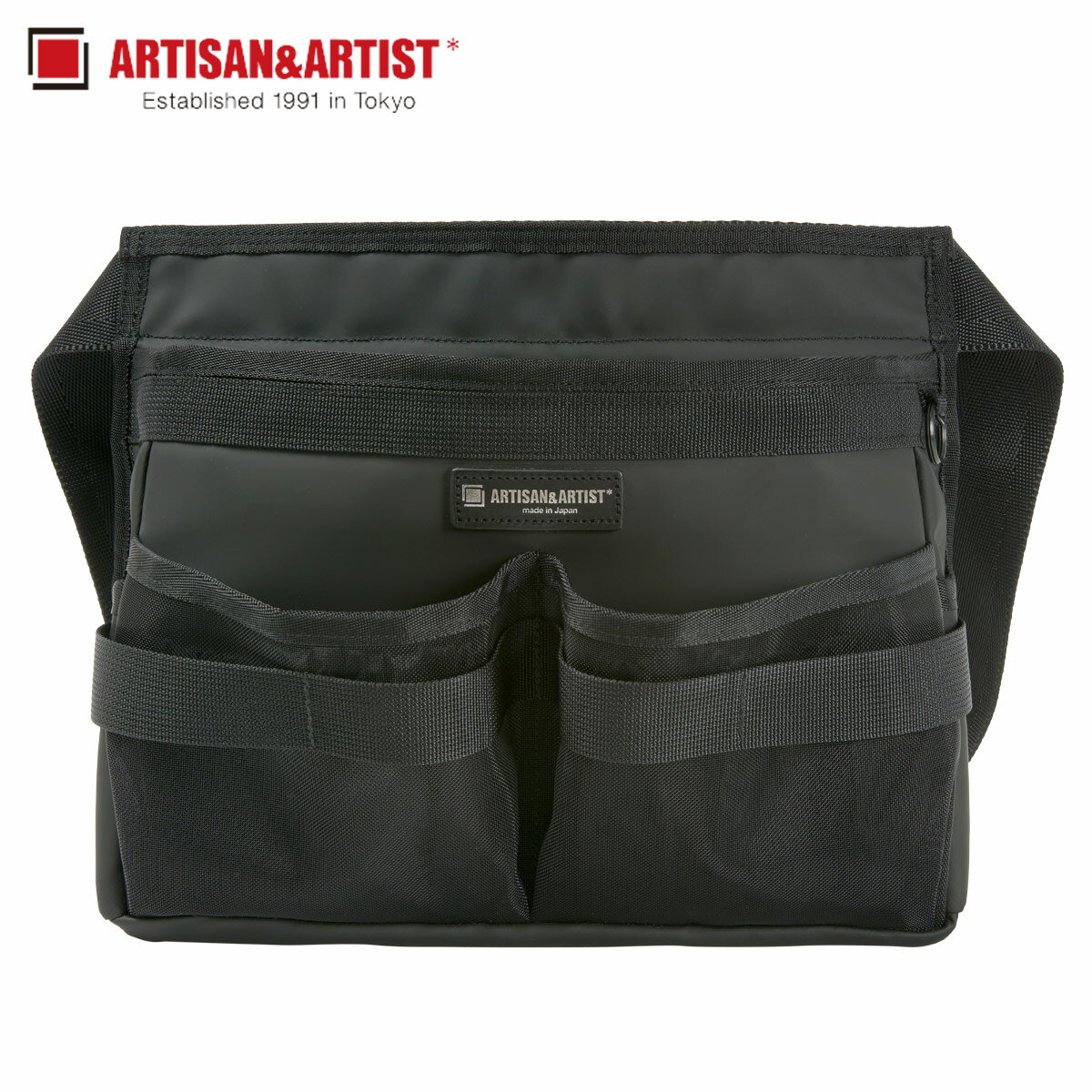 【最大1000円OFFクーポン配布中】 ARTISAN ARTIST MAKEUP WAIST BAG L アルティザン アーティスト バッグ ウエストバッグ ポーチ コスメポーチ レディース スタジオバッグ ヘアメイク ブラック 黒 XWM-PF311 母の日