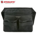  ARTISAN&ARTIST MAKEUP WAIST BAG L アルティザン&アーティスト バッグ ウエストバッグ ポーチ コスメポーチ レディース スタジオバッグ ヘアメイク ブラック 黒 XWM-PF311 母の日