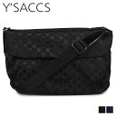 【最大1000円OFFクーポン配布中】 Y’SACCS SHOULDER BAG イザック ショルダーバッグ バッグ ポシェット レディース ポルカドット 撥水 ブラック ネイビー 黒 Y92-11-01 母の日