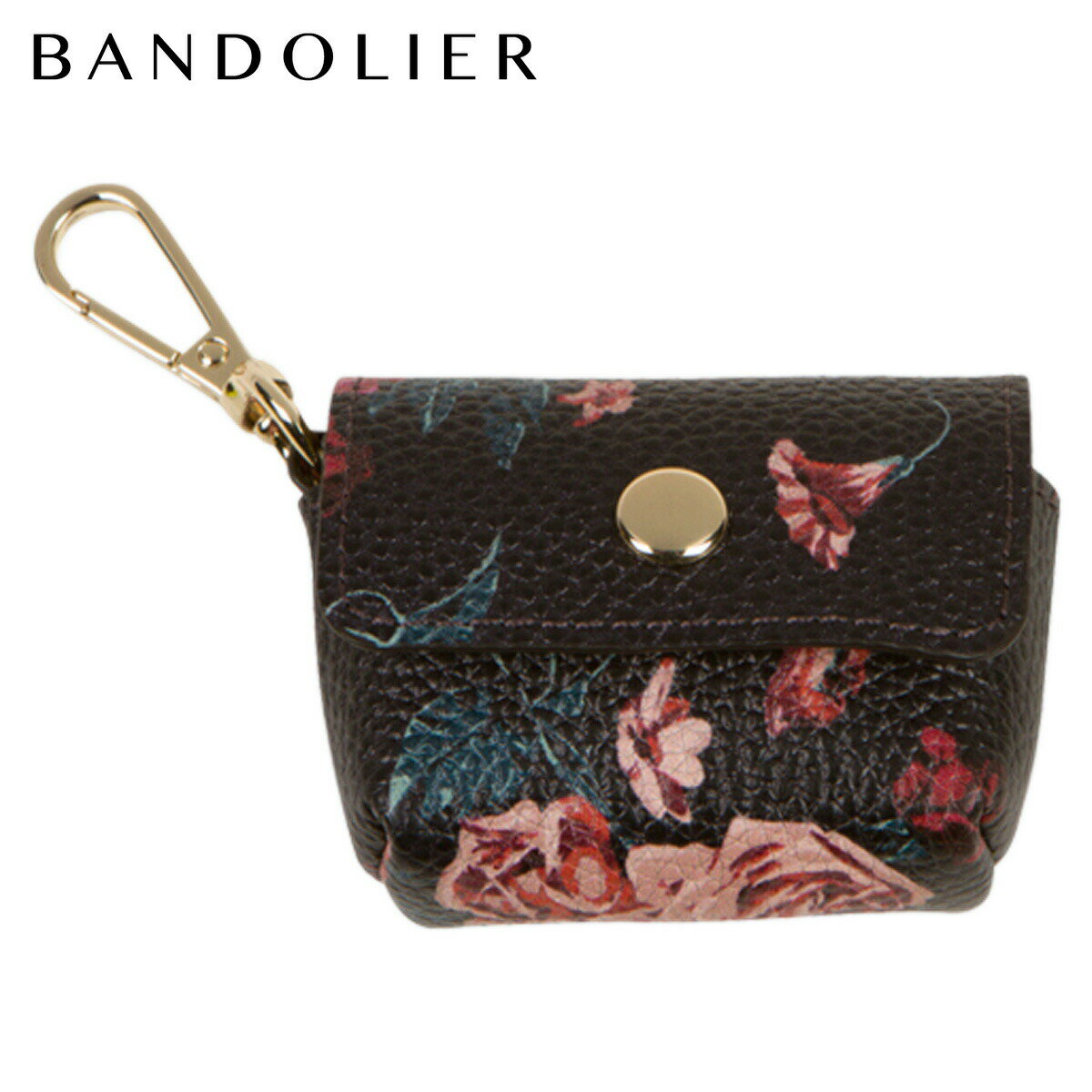 BANDOLIER AirPods Pro POUCH BLACK FLORAL バンドリヤー ケース カバー エアーポッズ プロ ポーチ ブラック フローラル メンズ レディース ブラック 黒 46AVE