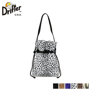 【最大1000円OFFクーポン配布中】Drifter ドリフター ショルダーバッグ キャンディーポーチ メンズ レディース 3L CANDY POUCH ブラック ベージュ パープル ダルメシアン レオパード ゼブラ 黒 V1240