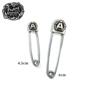 【最大1000円OFFクーポン配布中】 Foxtrot Uniform ANARCHY SAFETY PIN SET フォックス トロット ユニフォーム シューズアクセサリー シューアクセ 2個セット 安全ピン シューレース 靴紐 靴ひも ヴィンテージ スニーカー シューズ カスタム カスタマイズ 【ネコポス可】