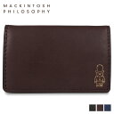 MACKINTOSH PHILOSOPHY WALLET マッキントッシュ フィロソフィー 財布 小銭入れ コインケース メンズ レディース 本革 ブラック ブラウン ネイビー 黒 MAP-1060121