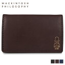 【最大1000円OFFクーポン配布中】 MACKINTOSH PHILOSOPHY WALLET マッキントッシュ フィロソフィー 財布 小銭入れ コインケース メンズ レディース 本革 ブラック ブラウン ネイビー 黒 MAP-1060121