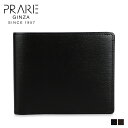 PRAIRIE GINZA BOX CALF プレリーギンザ 二つ折り財布 メンズ 本革 ボックス カーフ ブラック ブラウン 黒 NP56216