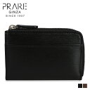 PRAIRIE GINZA BOX CALF プレリーギンザ 財布 小銭入れ コインケース メンズ 本革 L字ファスナー ボックス カーフ ブラック ブラウン 黒 NP56690