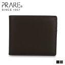 PRAIRIE FRENCH BOX CALF プレリー 二つ折り財布 メンズ 本革 フレンチ ボックス カーフ ブラック ブラウン 黒 NP11212