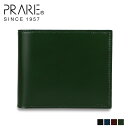 PRAIRIE CORDOVAN1957 プレリー 二つ折り財布 メンズ 本革 コードバン ブラック ネイビー ダーク ブラウン グリーン 黒 NP12223