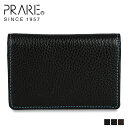 【最大1000円OFFクーポン配布中】 PRAIRIE NEW PEOPLE プレリー カードケース 名刺入れ 定期入れ メンズ 本革 ニュー ピープル ブラック ブラウン 黒 NP15550