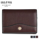 GOLD PFEIL OXFORD ゴールドファイル 財布 小銭入れ コインケース メンズ 本革 ブラック ネイビー バーガンディー 黒 GP11010