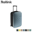 【最大1000円OFFクーポン配布中】 Rollink FLEX FOUR DOUBLE SUITCASE ローリンク スーツケース フレックス フォーダブル メンズ レディース 40L ライト ブルー イエロー ピンク ブラック グレー 508