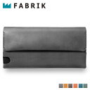 楽天inglewood Beauty【最大1000円OFFクーポン配布中】 FABRIK LONG WALLET ファブリック 長財布 メンズ レディース 本革 ブラック ブラウン レッド ブルー ダーク グリーン 黒 F15014