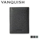 【最大1000円OFFクーポン配布中】 VANQUISH WALLET ヴァンキッシュ 二つ折り財布 メンズ 本革 ブラック ネイビー ダーク グリーン 黒 V..