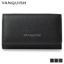VANQUISH KEY CASE ヴァンキッシュ キーケース メンズ 本革 L字ファスナー ブラック ネイビー ダーク グリーン 黒 43540