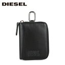 ディーゼル 【最大1000円OFFクーポン配布中】 DIESEL CLE WALLET ディーゼル キーケース メンズ ラウンドファスナー 6連 ブラック 黒 X08099PR818