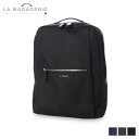 LA BAGAGERIE ラ バガジェリー リュック バッグ レディース ブラック ダーク グレー ネイビー 黒 B01-03-01
