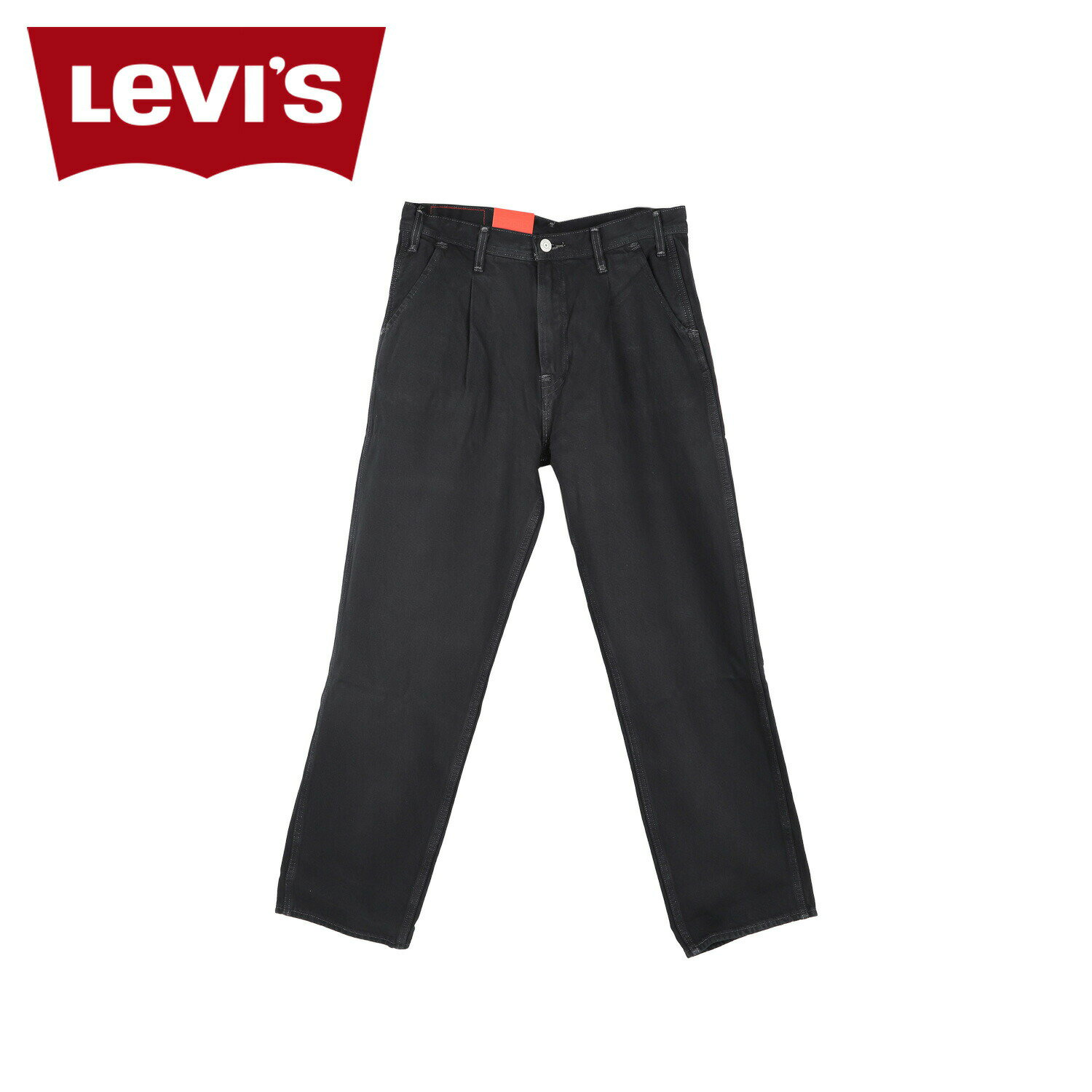 LEVIS RED PLEATED TROUSER ꡼Х å ǥ˥   ץ꡼ƥåɥȥ饦 ֥å  A1120-0001