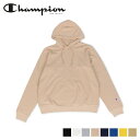 【最大1000円OFFクーポン発行中】 Champion PULLOVER HOODED SWEATSHIRT チャンピオン パーカー スウェット プルオーバー メンズ レディース MADE IN USA ブラック ホワイト グレー ベージュ 黒 白 C5-P101