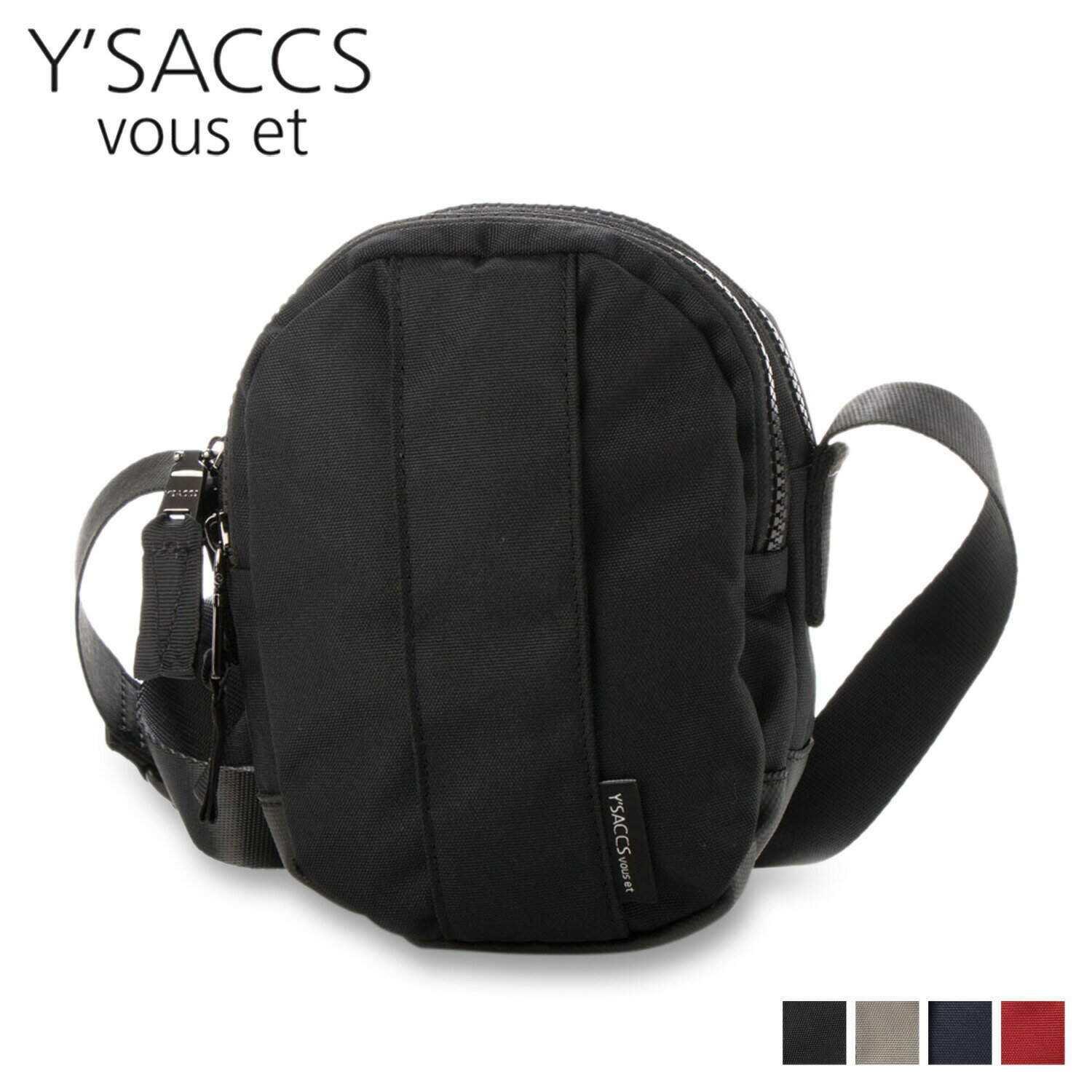 YSACCS vous et BOX PLEATS POCHETTE イザックヴーエ ショルダーバッグ レディース ブラック グレー ネイビー ワイン 黒 YV006-01 母の日