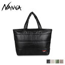 【最大1000円OFFクーポン配布中】 NANGA ECO INSULATION TOTE BAG ナンガ トートバッグ エコ インサレーション メンズ レディース A4 ファスナー付き ブラック ベージュ カーキ ブラウン 黒 N1E3BKN3