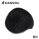 【最大1000円OFFクーポン配布中】 KANGOL FURGORA 504 カンゴール ハンチング 帽子 ベレー帽 メンズ レディース ファー ブラック アイ...