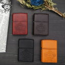【最大1000円OFFクーポン配布中】 Orobianco オロビアンコ ライター オイル ZIPPO ジッポ メンズ レディース 革巻き 本革 ブラック ブラ...