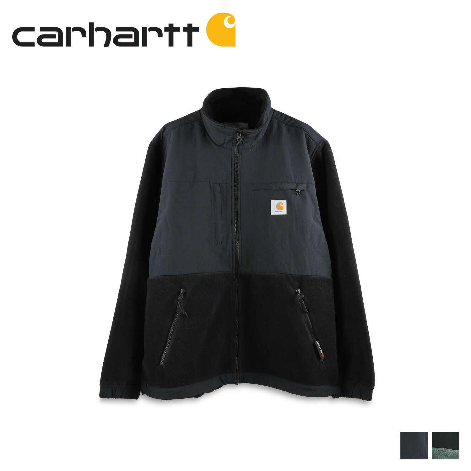 carhartt WIP NORD JACKET カーハート ジャケット フリースジャケット アウター ノード メンズ ブラック グリーン黒 GCWI029459
