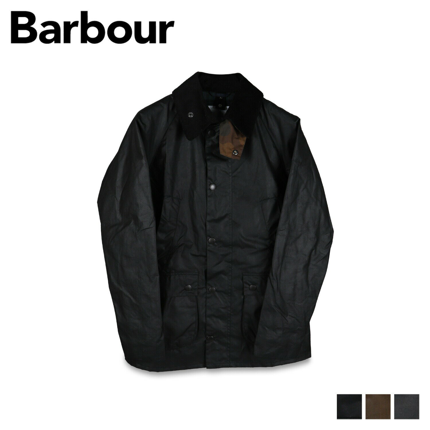 Barbour BEDALE CAMO WAX JACKET バブアー ビデイル オイルドジャケット ワックスコットン アウター メンズ ブラック セージ ブラウン ..