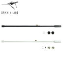 DRAW A LINE ドローアライン 001 Tension Rod A つっぱり棒 伸縮棒 ものほし竿 洗濯物干し テンションロッド 115cm 縦横両用 ...