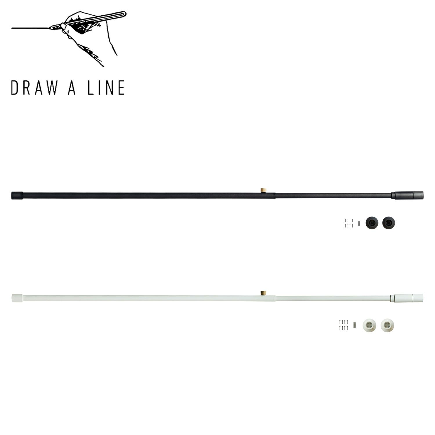 DRAW A LINE ドローアライン 002 Tension Rod B つっぱり棒 伸縮棒 もの ...