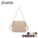 jouetie STRIPED STITCH MINI POCHETTE BAG ジュエティ ショルダーバッグ レディース ブラック アイボリーベージュ カーキ ワイン レッド ダーク ブルー グリーン ピンク 黒 JUT-80620B