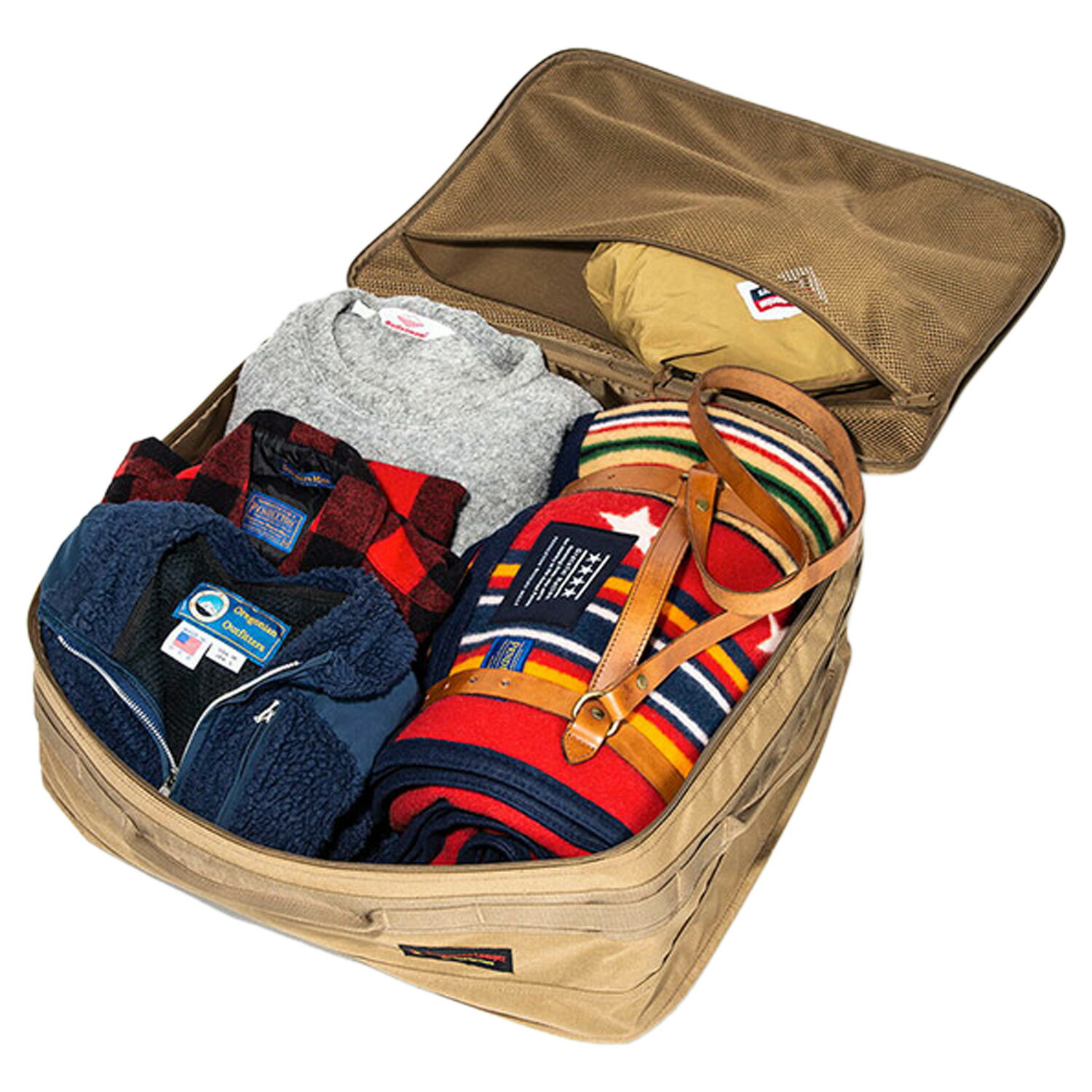 Oregonian Camper SOFT SHELL CRAB GRANDE ���쥴�˥��󥭥��ѡ� �Хå� ��Ǽ ������ ���������� ���եȥ����륯��� ������ �֥�å� �֥饦�� ���� �� OCB-2203 �����ȥɥ�