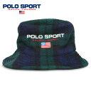 【最大1000円OFFクーポン配布中】 POLO RALPH LAUREN POLO SPORT FLEECE BUCKET HAT ポロ ラルフローレン ポロ スポーツ 帽子 バケットハット メンズ レディース グリーン