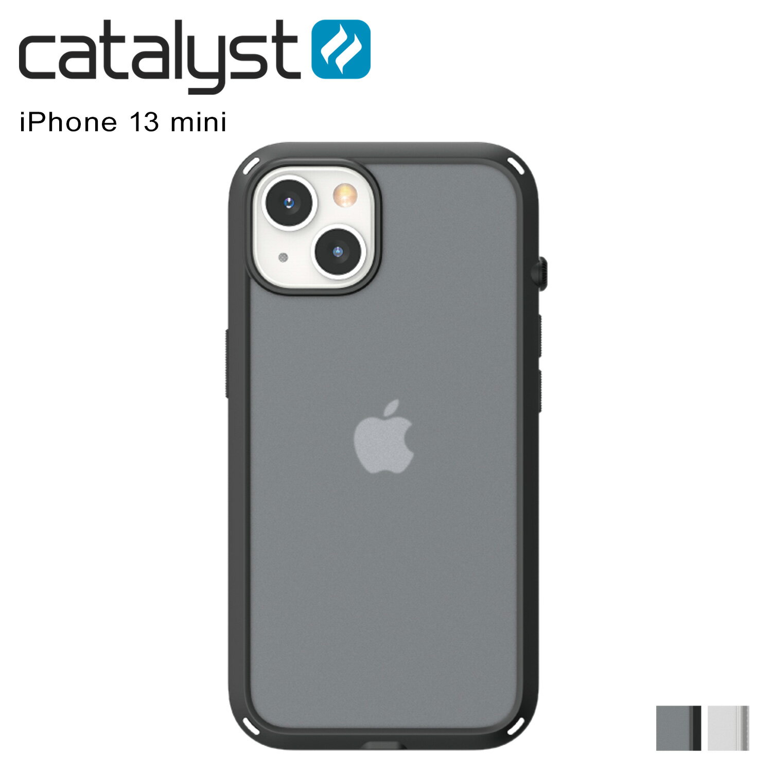 【最大1000円OFFクーポン配布中】'Catalyst カタリスト iPhone 13 mini ケース スマホケース 携帯 アイフォン 衝撃吸収ケース メンズ レディース 耐衝撃 ブラック クリア 黒 CT-IPICIP21S 【ネコポス可】