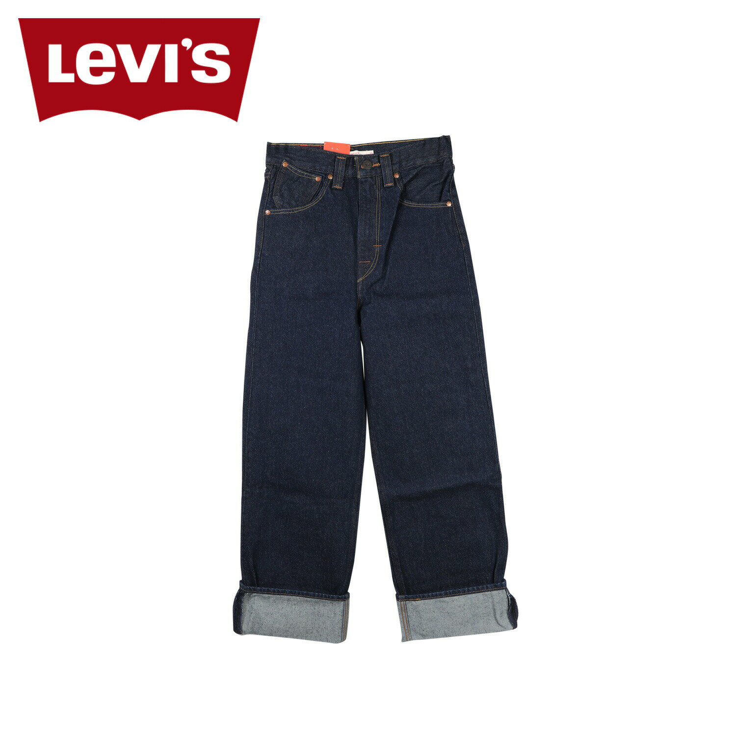 LEVIS RED リーバイス レッド デニムパンツ ジーンズ ジーパン ハイ ルーズ カフ レディース HIGH LOOSE CUFFED インディゴ A2682-0001