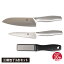 【特典付き】 MAC+a マックプラスエー 包丁3点セット 三徳包丁 ペティナイフ シャープナー 包丁研ぎ ..