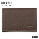 GOLD PFEIL CARD CASE ゴールドファイル カードケース 名刺入れ 定期入れ メンズ 本革 ブラック ネイビー ダーク ブラウン 黒 GP24485