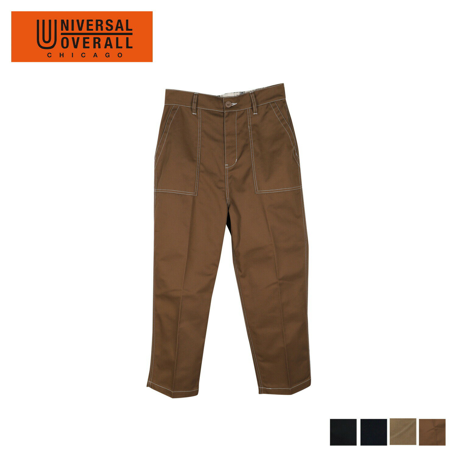 UNIVERSAL OVERALL ˥С륪С ѥ ѥ 磻ɥѥ ƥå ٥ ǥ STITCH BAKER PANTS 磻 ֥å ١ ͥӡ ֥饦  U2012605