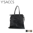 Y’SACCS DRAWSTRING 2WAY TOTE イザック ショルダーバッグ トートバッグ レディース Sサイズ ブラック グレージュ カーキ 黒 20-016-02