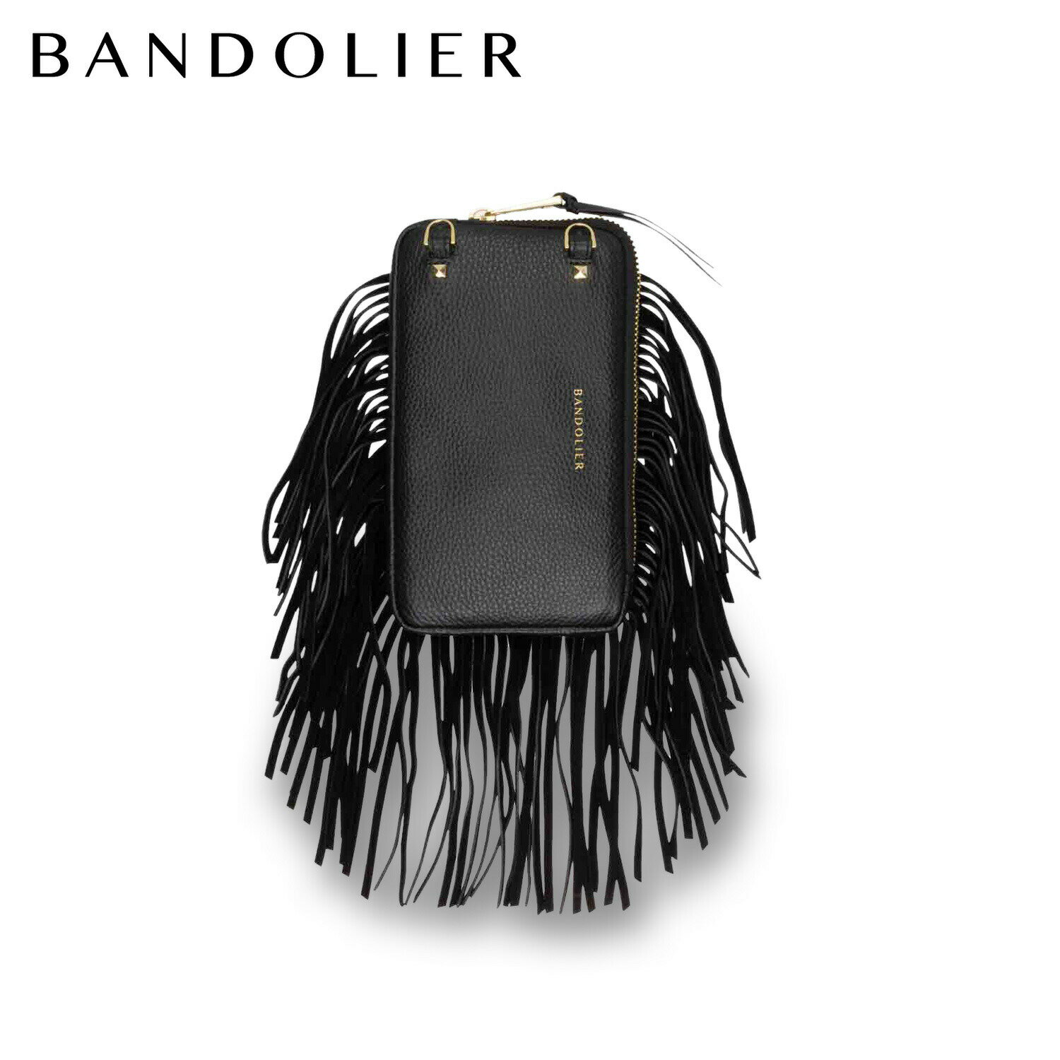 楽天inglewood Beauty【最大1000円OFFクーポン配布中】 BANDOLIER EXPANDED FRINGE POUCH バンドリヤー ポーチ エキスパンデット フリンジ メンズ レディース ブラック 黒 21FRI