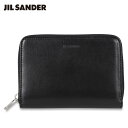 【最大1000円OFFクーポン配布中】 JIL SANDER POCKET ZIP AROUND WALLET ジルサンダー 財布 二つ折り ポケット ジップアラウンド ウォレット メンズ 牛革 ラウンドファスナー ブラック 黒 JSMU840111 MUS00008N