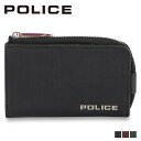 ポリス キーケース メンズ 【最大1000円OFFクーポン配布中】 POLICE TRENTO ポリス トレント キーケース 小銭入れ コインケース メンズ L字ファスナー 5連 ブラック ワイン レッド グリーン 黒 PA-70600