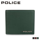 【最大1000円OFFクーポン配布中】 POLICE TRENTO ポリス トレント 財布 二つ折り メンズ ボックス型小銭入れ ブラック ワイン レッド グリーン 黒 PA-70601