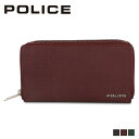 【最大1000円OFFクーポン配布中】 POLICE TRENTO ポリス 長財布 メンズ ラウンドファスナー トレント ブラック ワイン レッド グリーン 黒 PA-70605