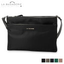 LA BAGAGERIE SHOULDER BAG ラ バガジェリー ショルダーバッグ レディース 斜めがけ A5サイズ対応 撥水 ブラック グレージュ ネイビー グリーン ピンク 黒 B0030-01