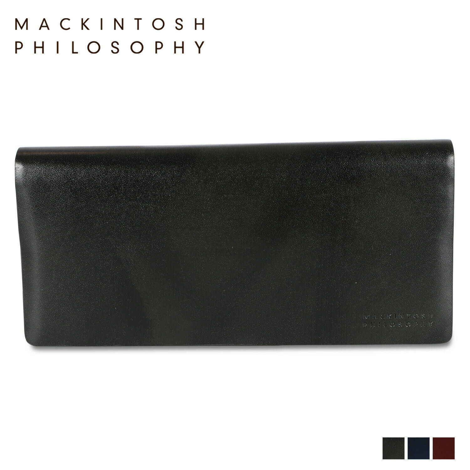 MACKINTOSH PHILOSOPHY LONG WALLET マッキントッシュ フィロソフィー 財布 長財布 メンズ 本革 ローワン ブラック ネイビー ワイン レッド 黒 5150122