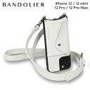 バンドリヤー スマホケース レディース 【最大1000円OFFクーポン配布中】 BANDOLIER HAILEY SIDE SLOT LIZARD WHITE バンドリヤー iPhone 12 mini iPhone 12 12Pro iPhone 12 Pro Max ケース スマホケース 携帯 ショルダー アイフォン ヘイリー サイド スロット リザード ホワイト メンズ レディース 10JUSWHSV