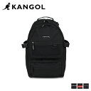 【最大1000円OFFクーポン配布中】 KANGOL RUCKSACK カンゴール リュック バッグ バックパック メンズ レディース 25L 大容量 ブラック 黒 250-1292