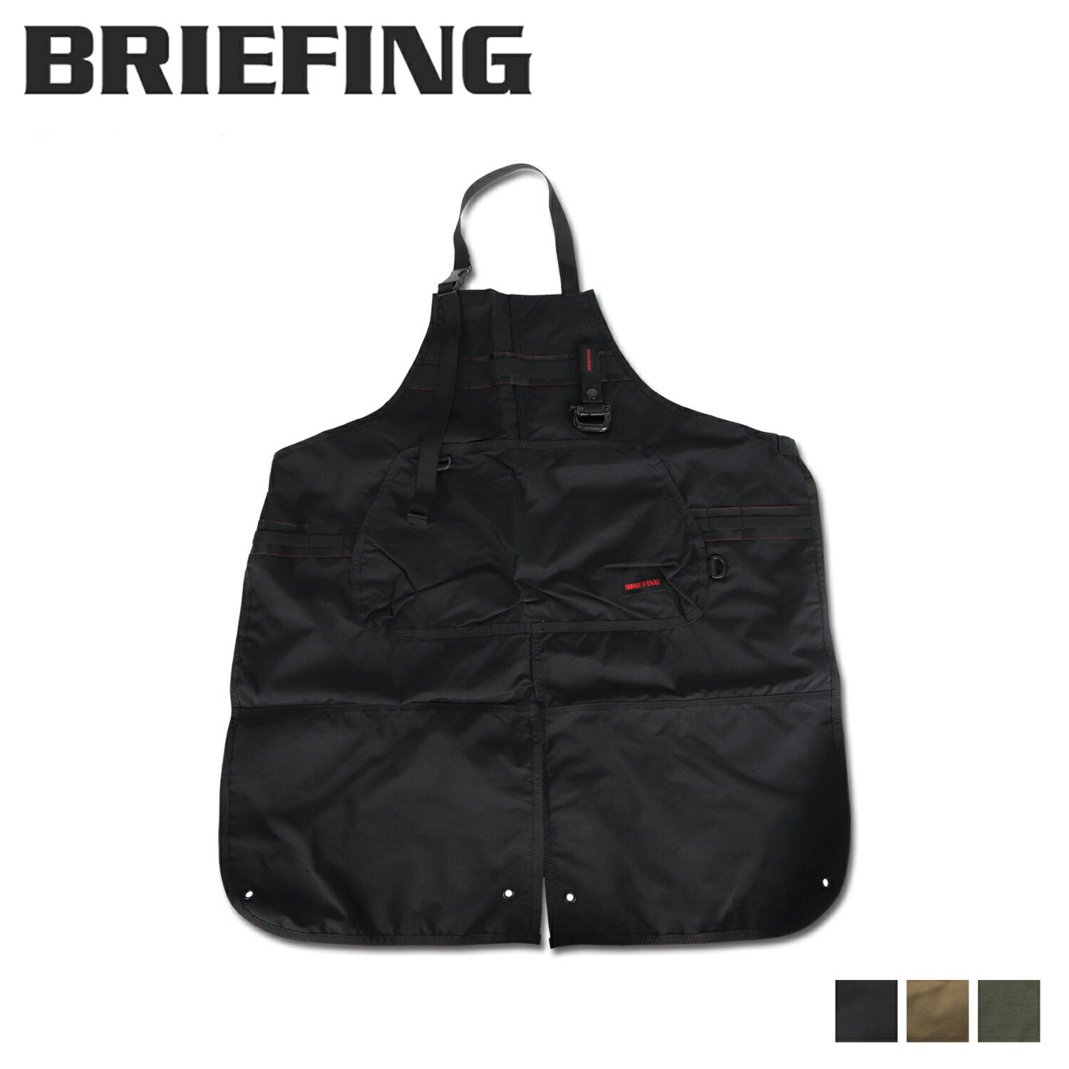 楽天inglewood BeautyBRIEFING TOOL APRON ブリーフィング エプロン メンズ レディース ワークエプロン ブラック カーキ 黒 BRA223G20 アウトドア